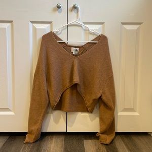 cropped long sleeve